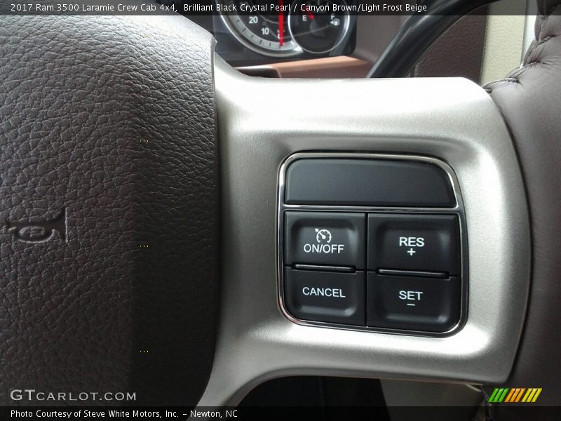 Controls of 2017 3500 Laramie Crew Cab 4x4