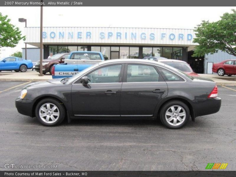 Alloy Metallic / Shale 2007 Mercury Montego