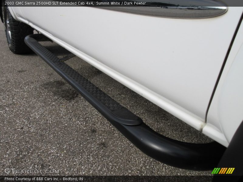 Summit White / Dark Pewter 2003 GMC Sierra 2500HD SLT Extended Cab 4x4