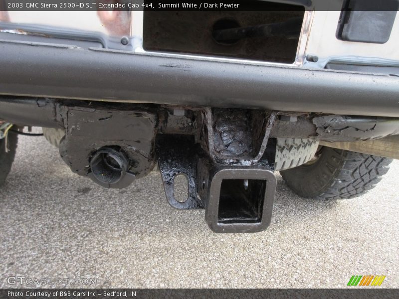 Summit White / Dark Pewter 2003 GMC Sierra 2500HD SLT Extended Cab 4x4