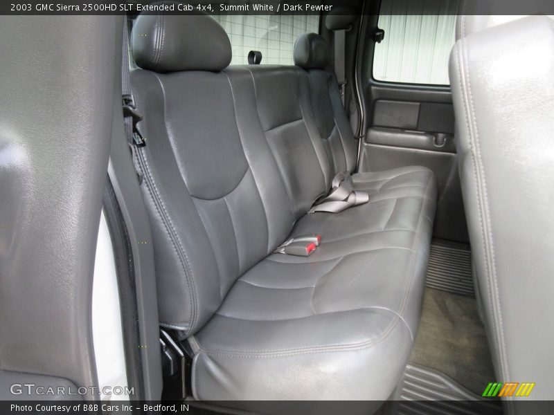 Summit White / Dark Pewter 2003 GMC Sierra 2500HD SLT Extended Cab 4x4