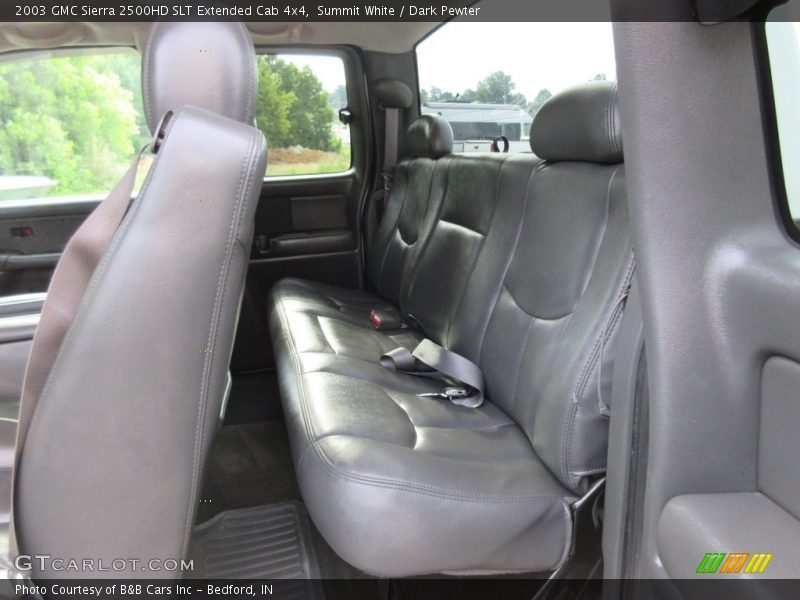 Summit White / Dark Pewter 2003 GMC Sierra 2500HD SLT Extended Cab 4x4