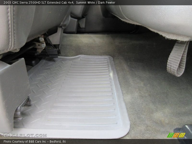 Summit White / Dark Pewter 2003 GMC Sierra 2500HD SLT Extended Cab 4x4
