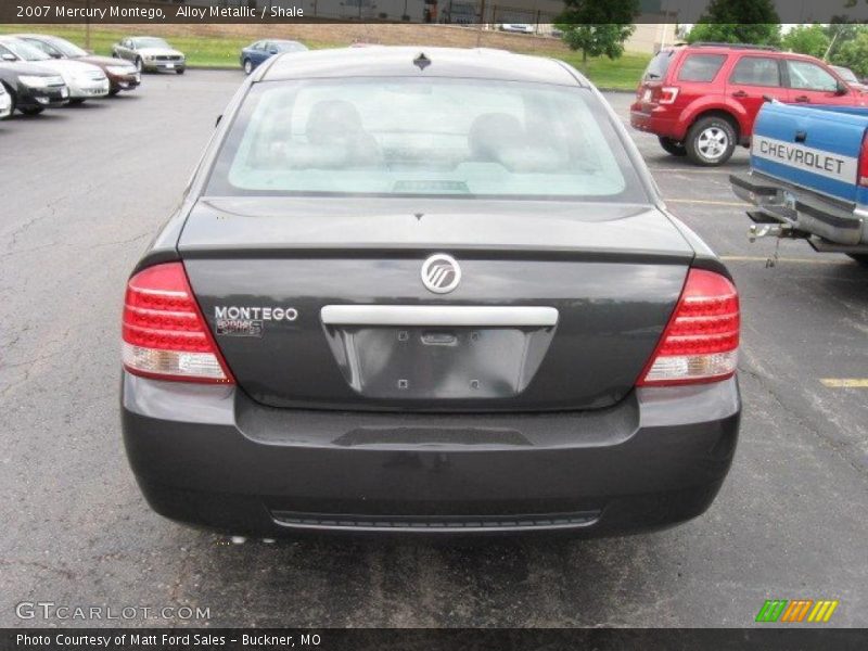 Alloy Metallic / Shale 2007 Mercury Montego