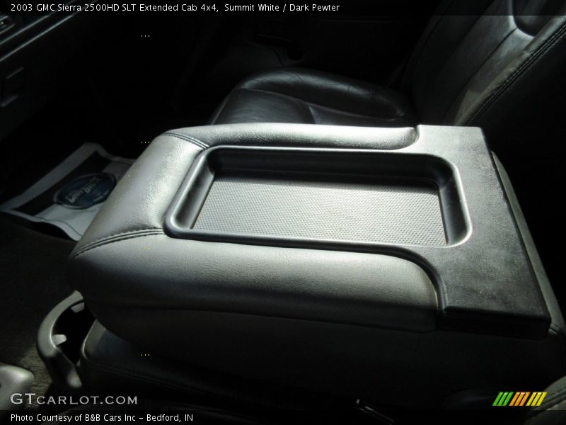 Summit White / Dark Pewter 2003 GMC Sierra 2500HD SLT Extended Cab 4x4