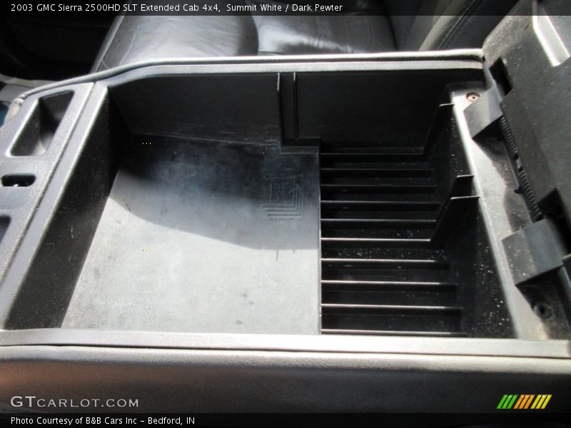 Summit White / Dark Pewter 2003 GMC Sierra 2500HD SLT Extended Cab 4x4