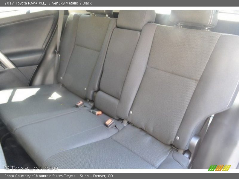 Silver Sky Metallic / Black 2017 Toyota RAV4 XLE