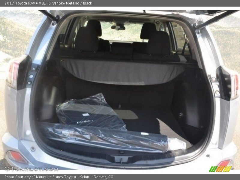 Silver Sky Metallic / Black 2017 Toyota RAV4 XLE