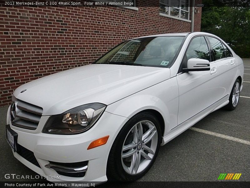 Polar White / Almond Beige 2013 Mercedes-Benz C 300 4Matic Sport