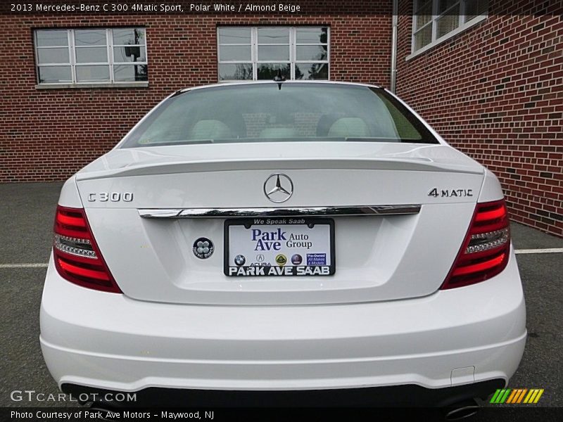 Polar White / Almond Beige 2013 Mercedes-Benz C 300 4Matic Sport