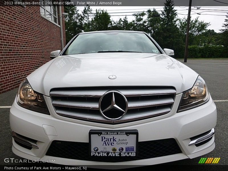 Polar White / Almond Beige 2013 Mercedes-Benz C 300 4Matic Sport