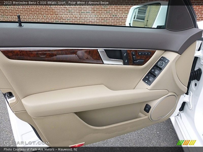 Polar White / Almond Beige 2013 Mercedes-Benz C 300 4Matic Sport