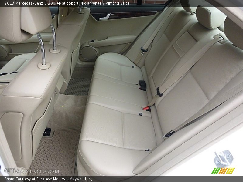 Polar White / Almond Beige 2013 Mercedes-Benz C 300 4Matic Sport