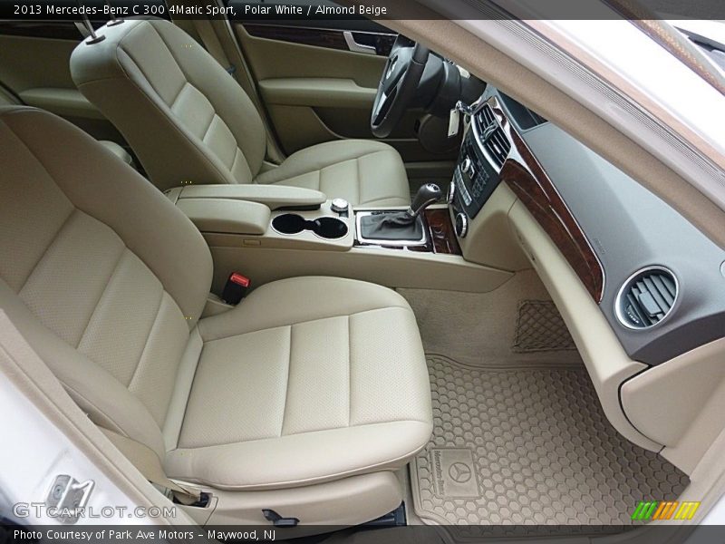 Polar White / Almond Beige 2013 Mercedes-Benz C 300 4Matic Sport