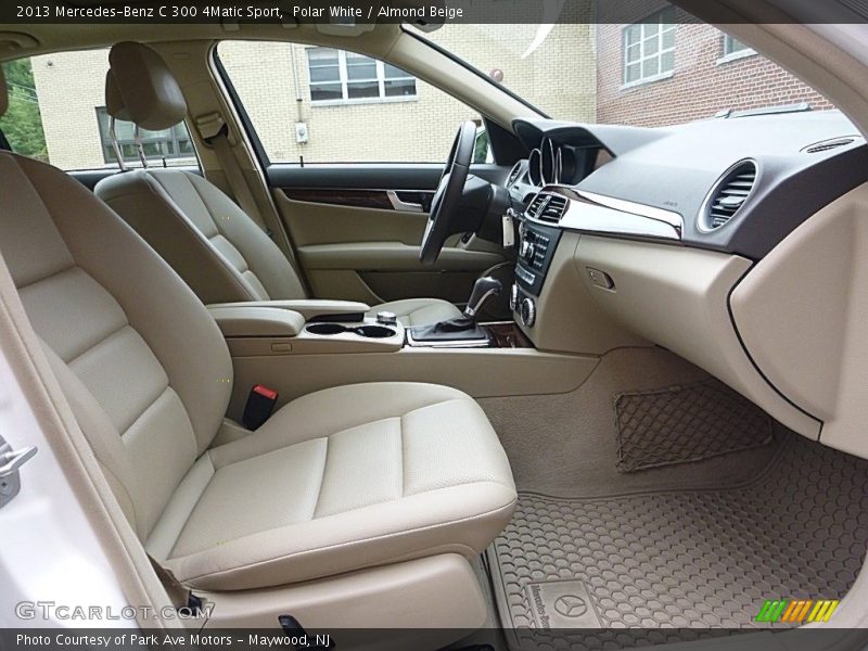 Polar White / Almond Beige 2013 Mercedes-Benz C 300 4Matic Sport