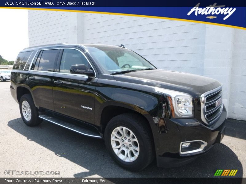 Onyx Black / Jet Black 2016 GMC Yukon SLT 4WD