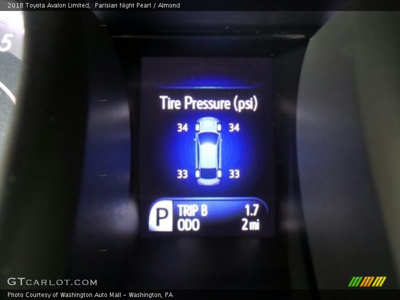 Parisian Night Pearl / Almond 2018 Toyota Avalon Limited