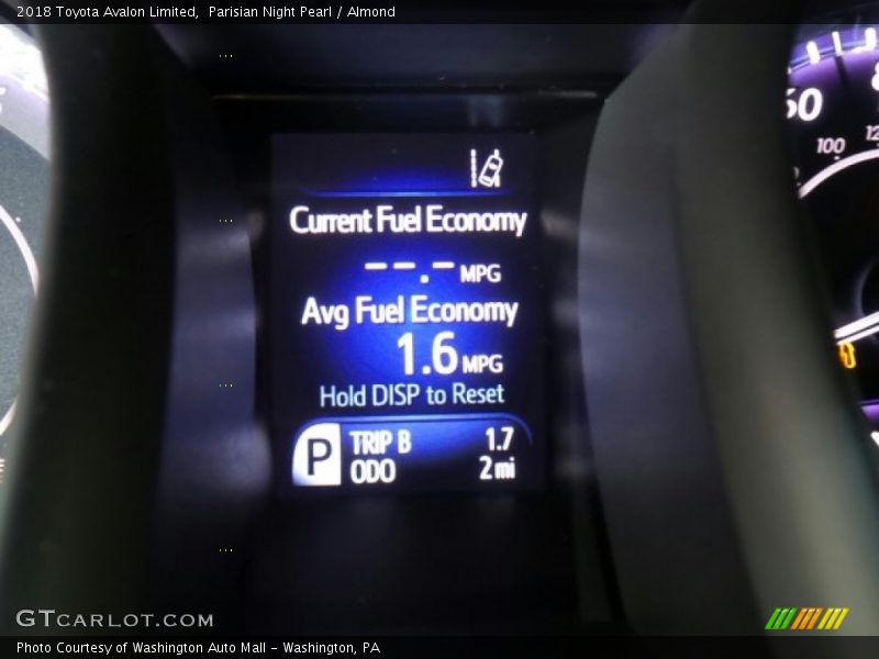 Parisian Night Pearl / Almond 2018 Toyota Avalon Limited