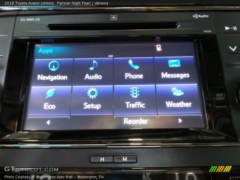Parisian Night Pearl / Almond 2018 Toyota Avalon Limited