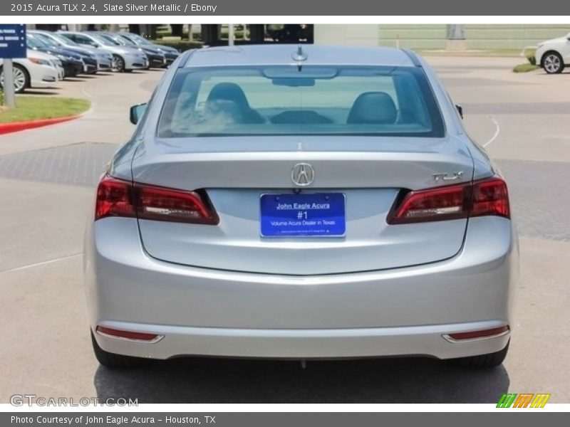 Slate Silver Metallic / Ebony 2015 Acura TLX 2.4