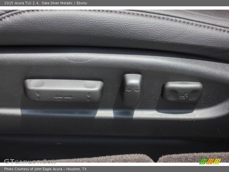 Slate Silver Metallic / Ebony 2015 Acura TLX 2.4