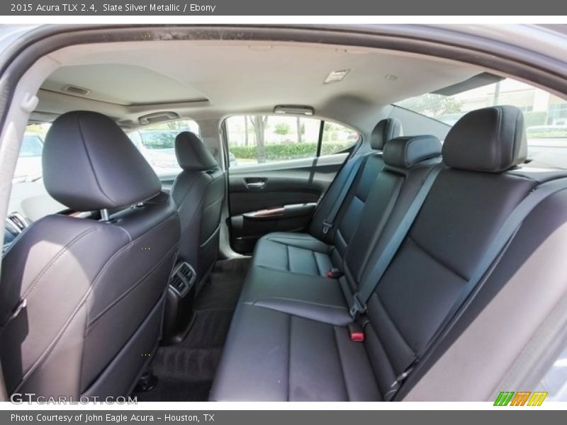 Slate Silver Metallic / Ebony 2015 Acura TLX 2.4