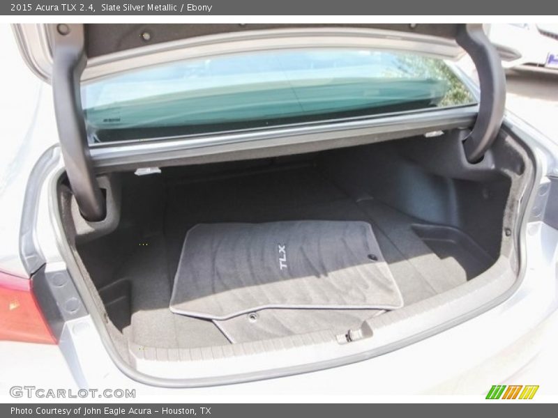 Slate Silver Metallic / Ebony 2015 Acura TLX 2.4