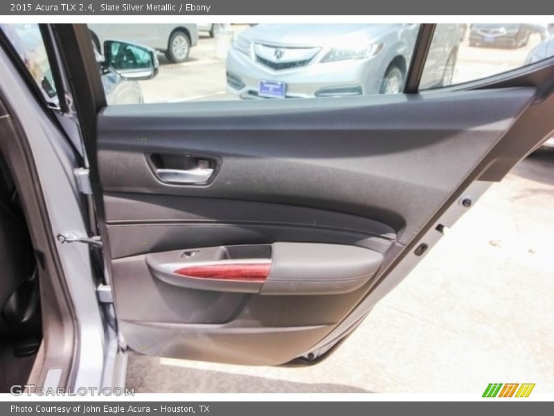 Slate Silver Metallic / Ebony 2015 Acura TLX 2.4
