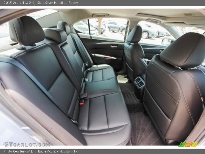 Slate Silver Metallic / Ebony 2015 Acura TLX 2.4