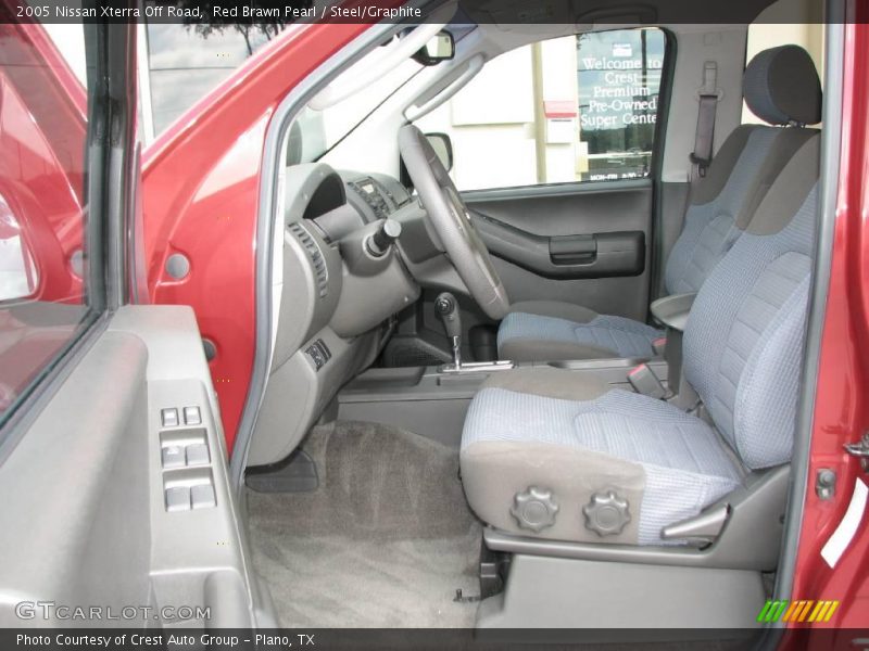 Red Brawn Pearl / Steel/Graphite 2005 Nissan Xterra Off Road