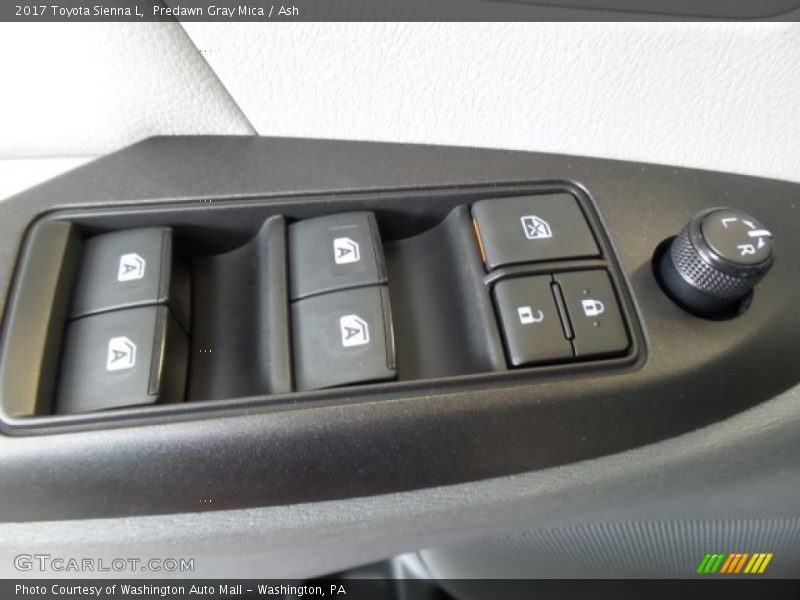 Predawn Gray Mica / Ash 2017 Toyota Sienna L