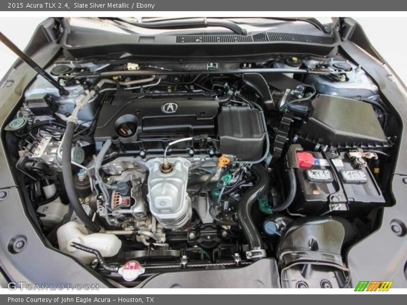 Slate Silver Metallic / Ebony 2015 Acura TLX 2.4