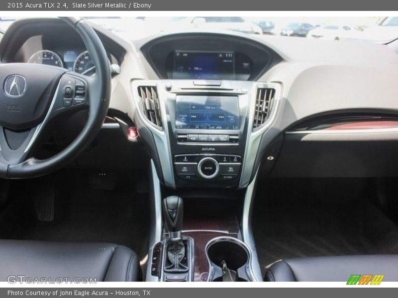 Slate Silver Metallic / Ebony 2015 Acura TLX 2.4
