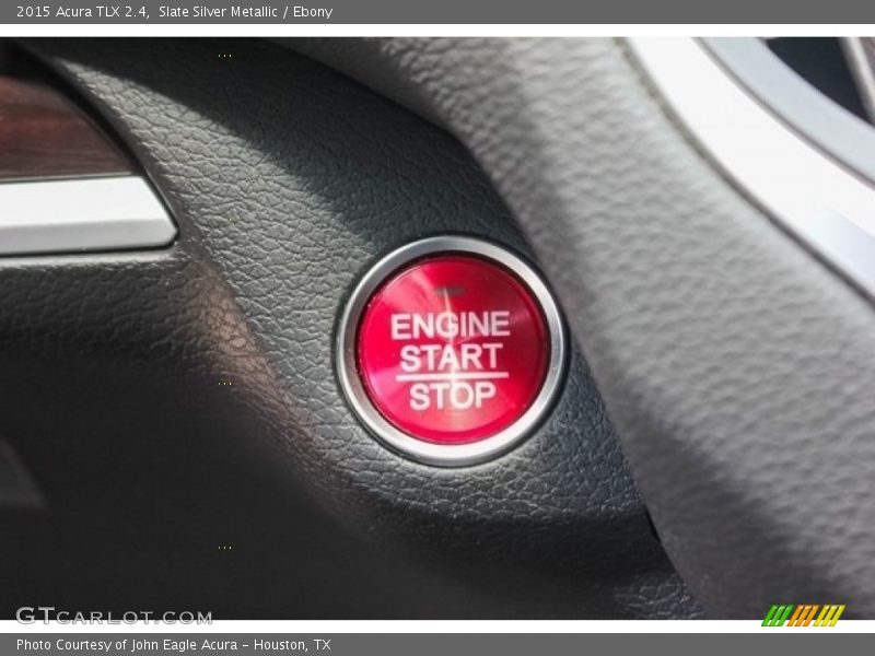 Slate Silver Metallic / Ebony 2015 Acura TLX 2.4