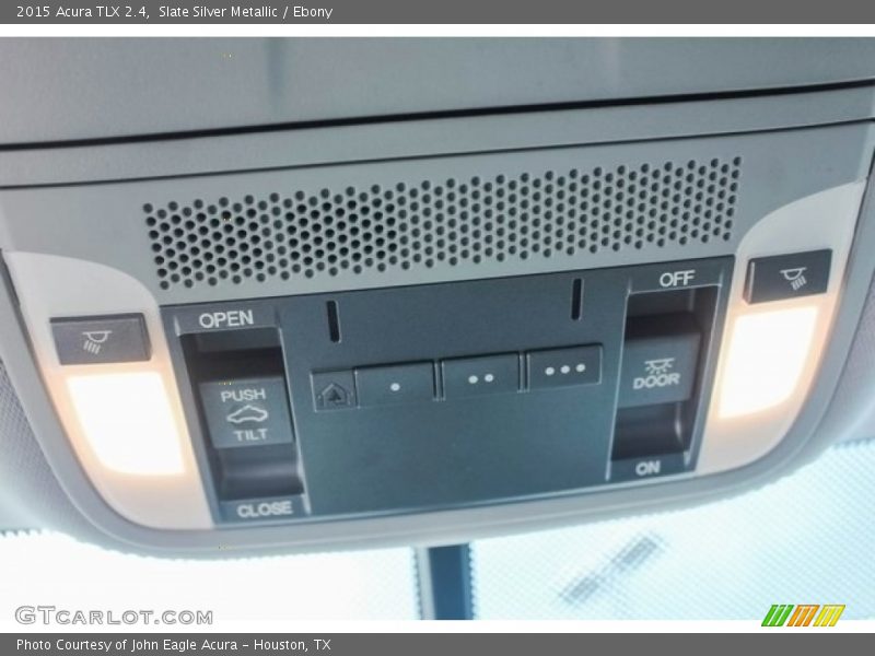 Slate Silver Metallic / Ebony 2015 Acura TLX 2.4