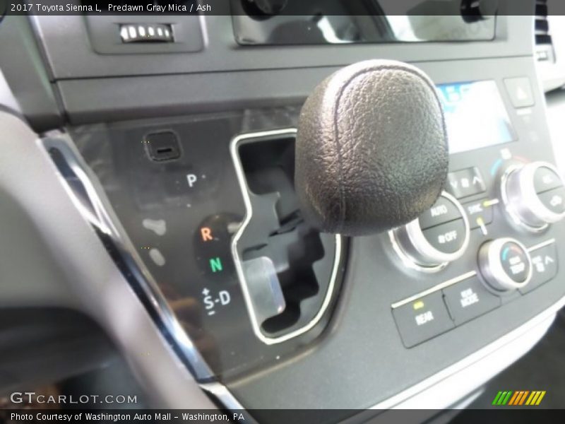 Predawn Gray Mica / Ash 2017 Toyota Sienna L