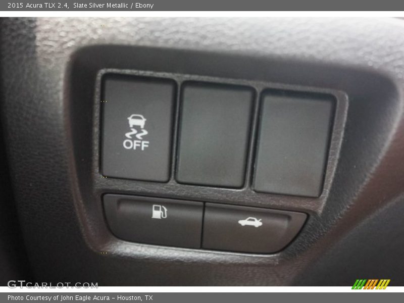 Slate Silver Metallic / Ebony 2015 Acura TLX 2.4