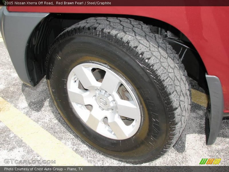 Red Brawn Pearl / Steel/Graphite 2005 Nissan Xterra Off Road