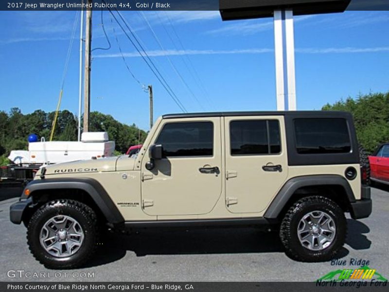 Gobi / Black 2017 Jeep Wrangler Unlimited Rubicon 4x4