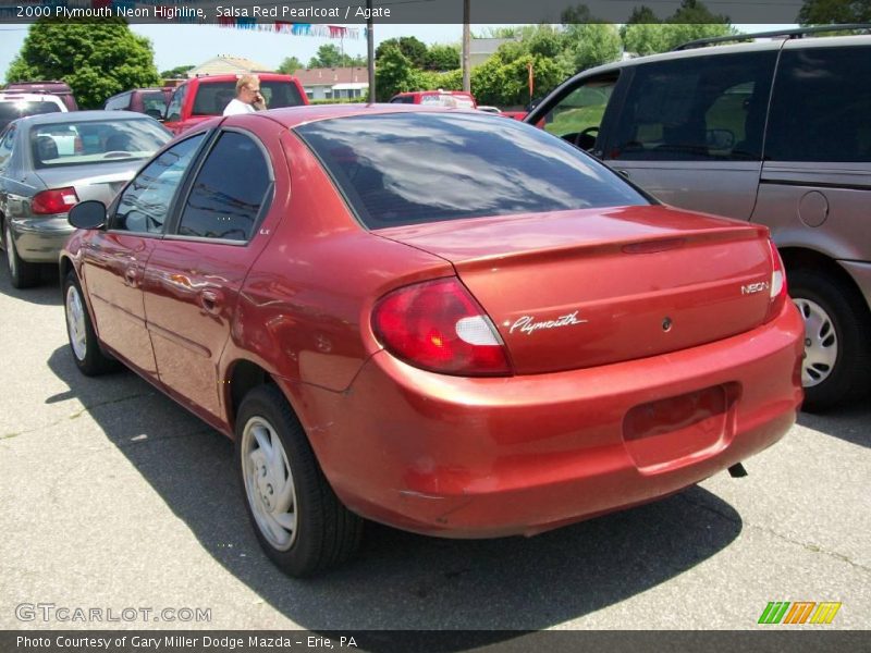 Salsa Red Pearlcoat / Agate 2000 Plymouth Neon Highline