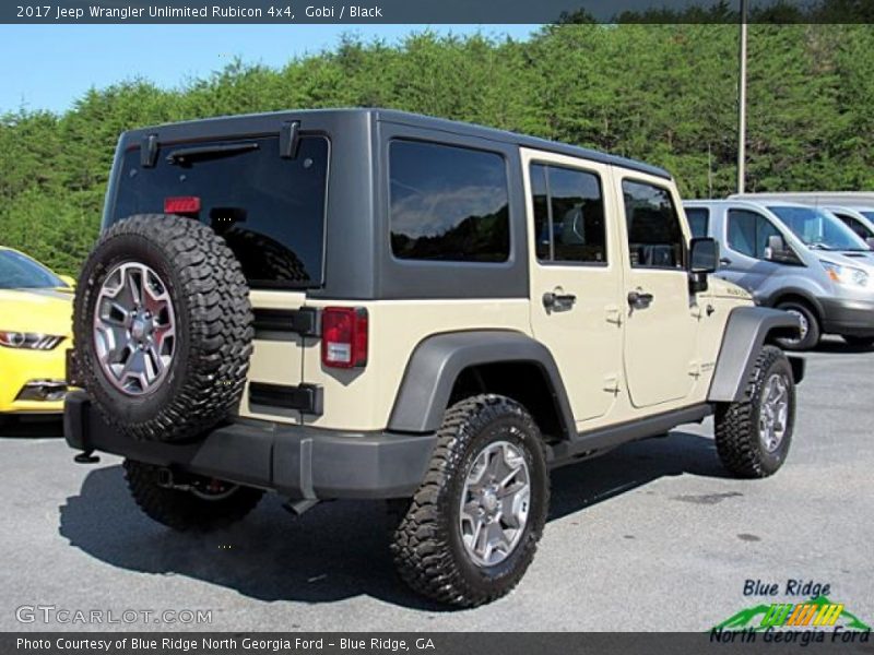 Gobi / Black 2017 Jeep Wrangler Unlimited Rubicon 4x4