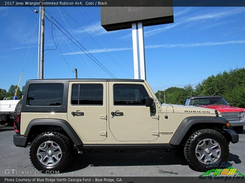 Gobi / Black 2017 Jeep Wrangler Unlimited Rubicon 4x4