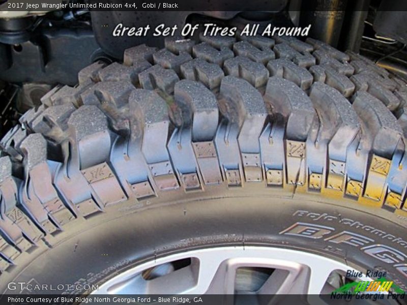 Gobi / Black 2017 Jeep Wrangler Unlimited Rubicon 4x4