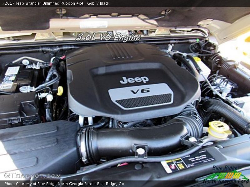 Gobi / Black 2017 Jeep Wrangler Unlimited Rubicon 4x4
