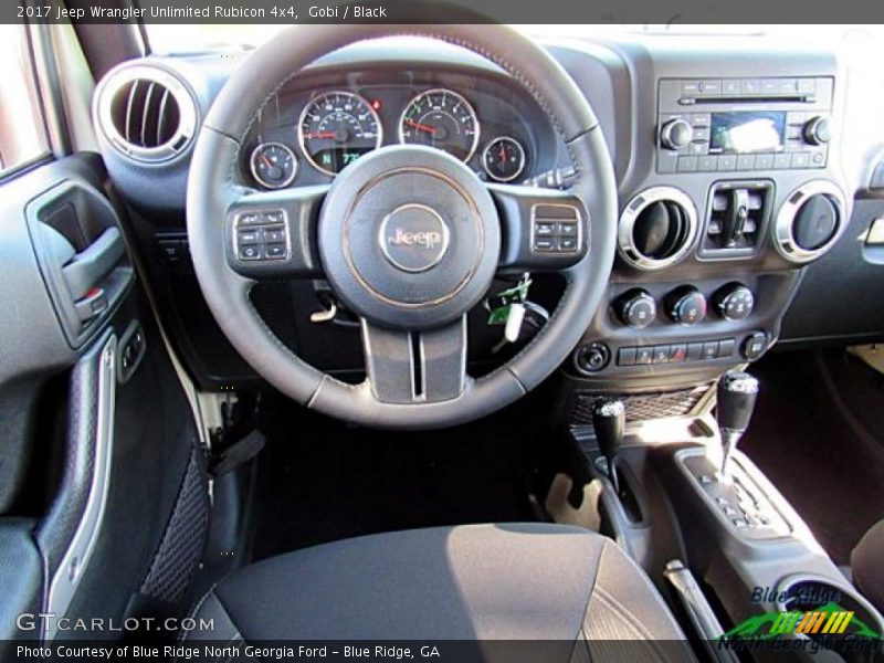 Gobi / Black 2017 Jeep Wrangler Unlimited Rubicon 4x4