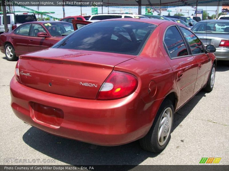 Salsa Red Pearlcoat / Agate 2000 Plymouth Neon Highline