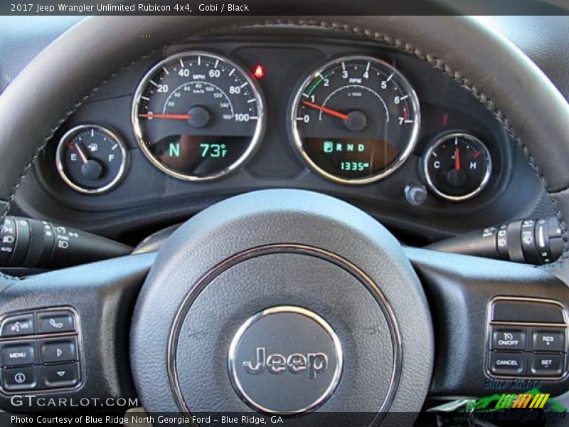 Gobi / Black 2017 Jeep Wrangler Unlimited Rubicon 4x4