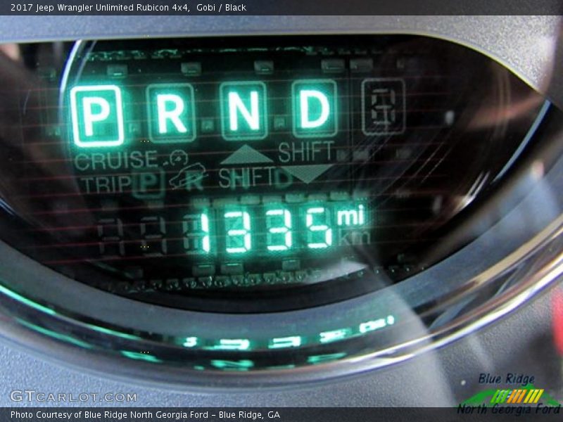 Gobi / Black 2017 Jeep Wrangler Unlimited Rubicon 4x4