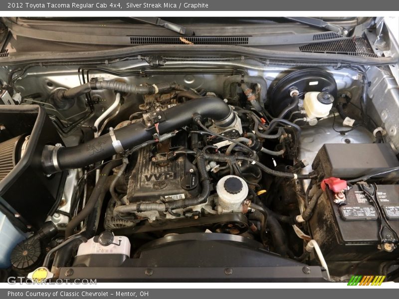 Silver Streak Mica / Graphite 2012 Toyota Tacoma Regular Cab 4x4
