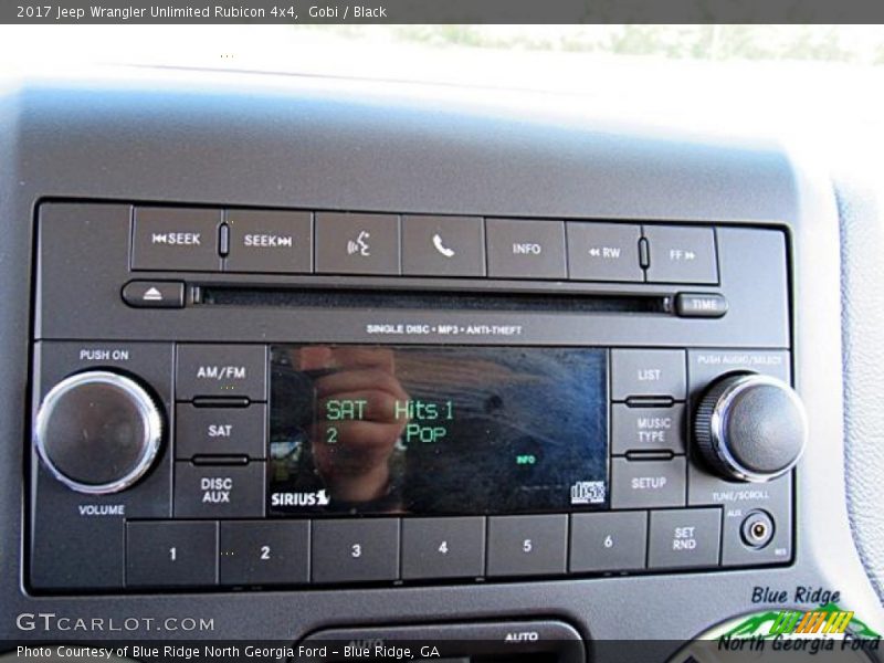 Gobi / Black 2017 Jeep Wrangler Unlimited Rubicon 4x4